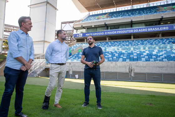 Vistoria CBF na Arena Pantanal