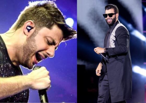 Gusttavo Lima e Cristiano Araújo 
