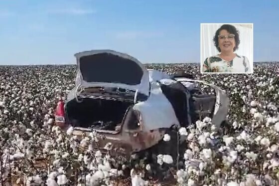 mulher morre capotamento diamantino