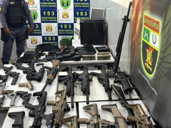 Armas apreendidas em VG