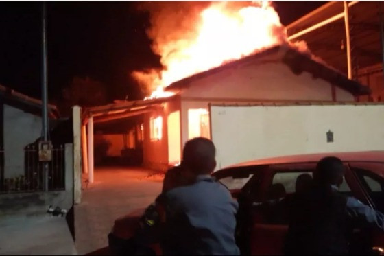 Mirassol D´Oeste incêndio idoso Toshio Ono