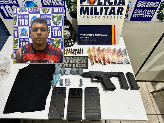 líder do PCC preso em Barra