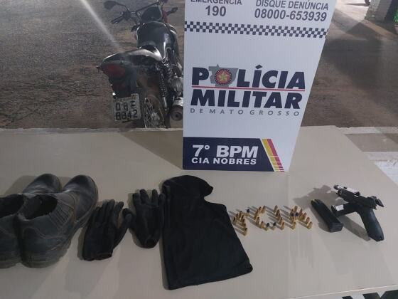 Jovem baleado em nobres 