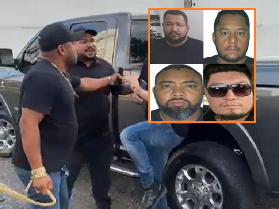 Membros da quadrilha do chicote 