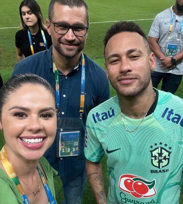 Michelly e Neymar 