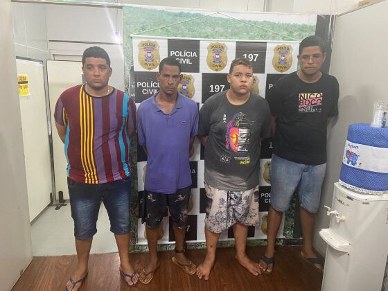 MEMBROS DE FACÇÃO PRESOS 