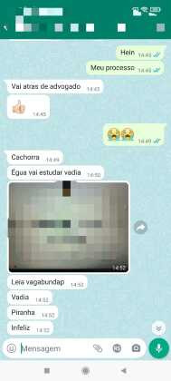 adv agredindo ex-esposa 