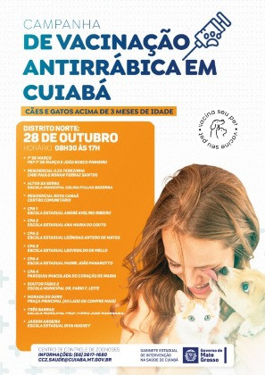 Região norte vacinação antirrábica