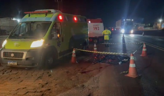 Ciclista morre ao ser atropelado em VG 