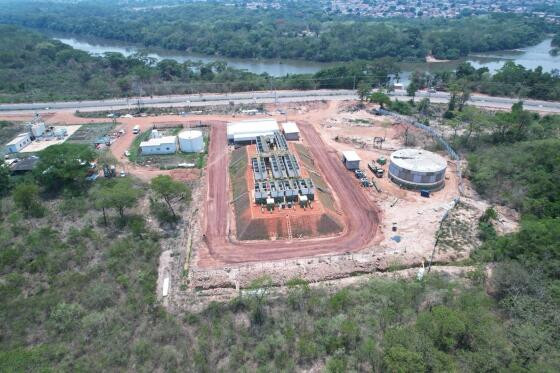 Obras de saneamento em VG
