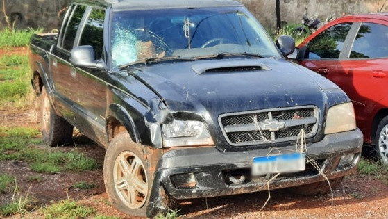 Caminhonete atropelo 