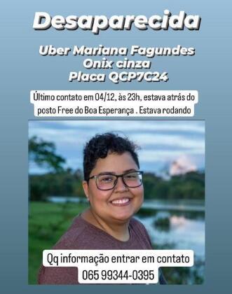mariana fagundes desaparecida 
