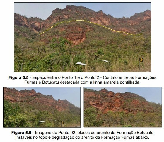 Mapa pontos críticos Portão do Inferno (ponto 2)