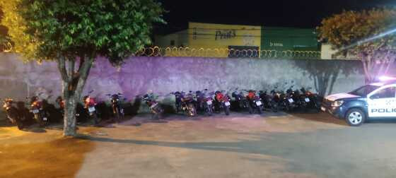 Apreensão de motos 