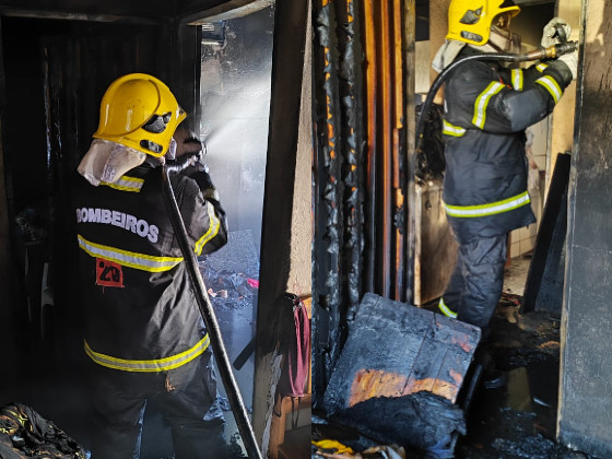 incendio em residência
