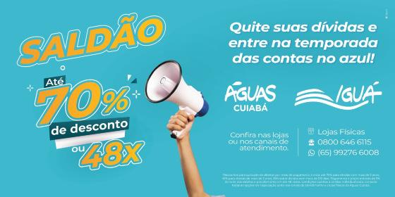 SALDÃO ÁGUAS CBÁ