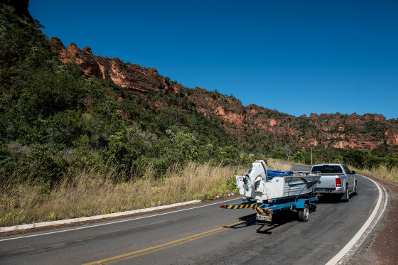 Estrada para Chapada 