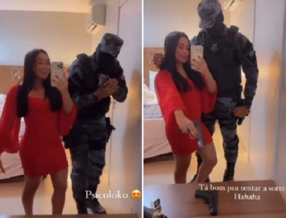 PM em vídeo com influencer