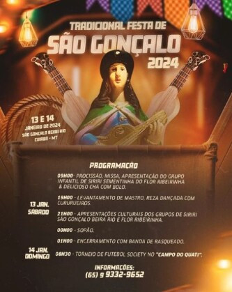 Festa São Gonçalo Beira Rio