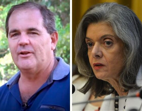 Carlos Alberto Capeletti e Ministra Cármen Lúcia