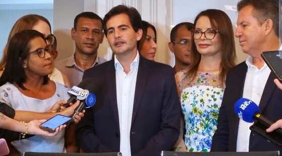 Gisela, Fabio, Virgini e Mauro Mendes