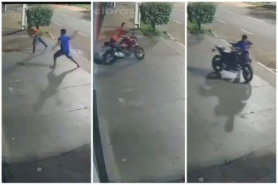 ladrões roubam concessionária em Rondonópolis 