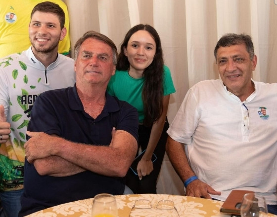 Bolsonaro e Fracisco Mendes