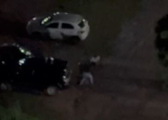 bandidos troca de tiro despraiado