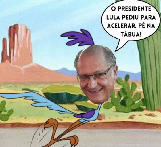 Post de Alckmin