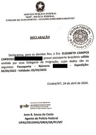 Passaporte Elizabeth Campos