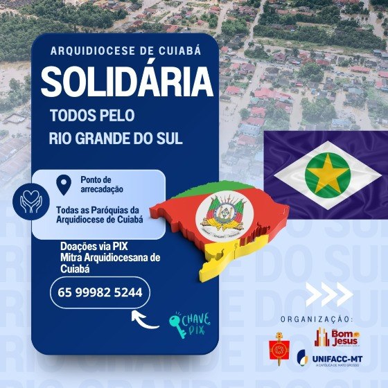 Campanha de arrecadação da Arquidiocese de Cuiabá