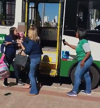 Briga motorista de ônibus 