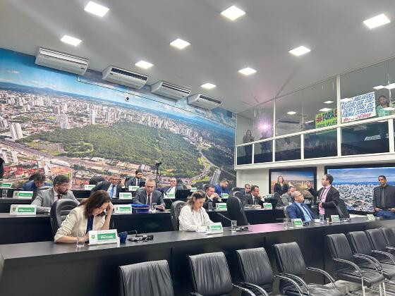 Plenário da Câmara de Cuiabá