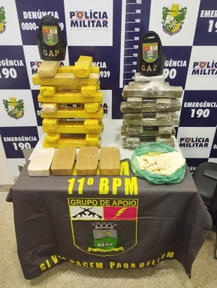 50 quilos de drogas