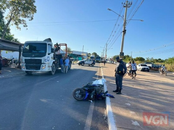 Acidente no Costa Verde em VG