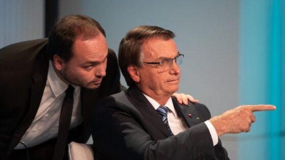 carlos bolsonaro e jair bolsonaro