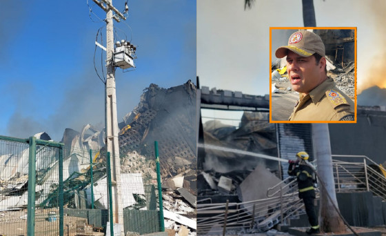 flavio gledson comandante corpo de bombeiros