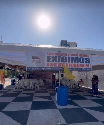 Acampamento da resistência