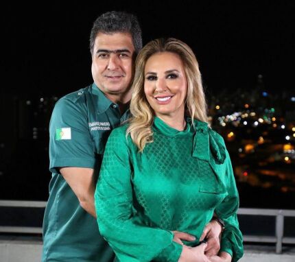 Márcia Pinheiro e Emanuel Pinheiro