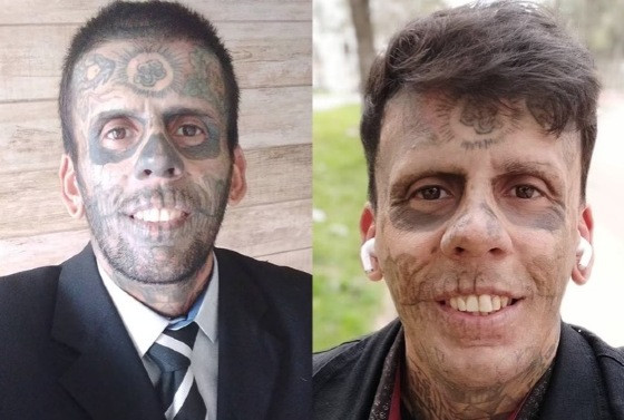 homem mais tatuado do brasil