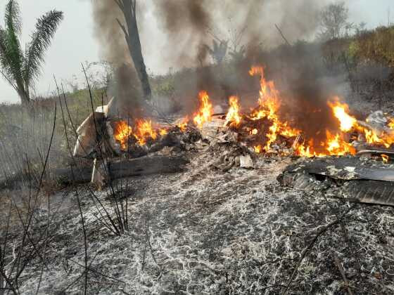 Avião cai em Apiacás nesta quinta-feira