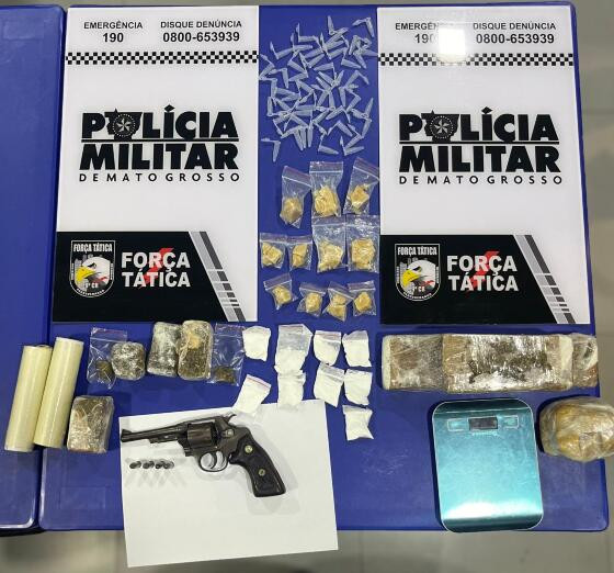 drogas e arma 