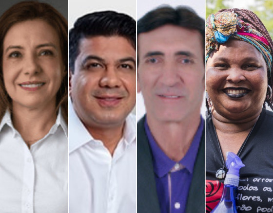 Candidatos a prefeito em VG