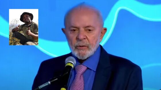 Lula lamenta morte de brigadista