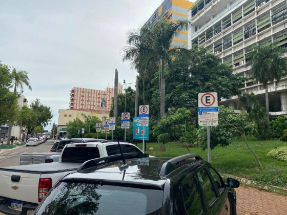 Estacionamento rotativo de Cuiabá