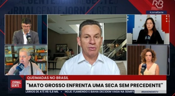 Mauro Mendes (União Brasil) é governador de Mato Grosso