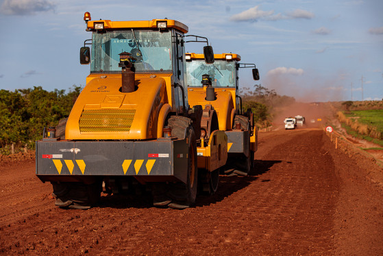 Obras na MT-020