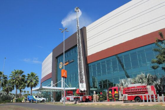 treinamento de evacuação shopping estação