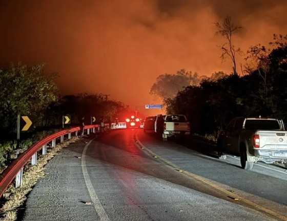 Incêndio Portão do Inferno 