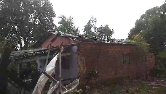 Chuva alta floresta estragos